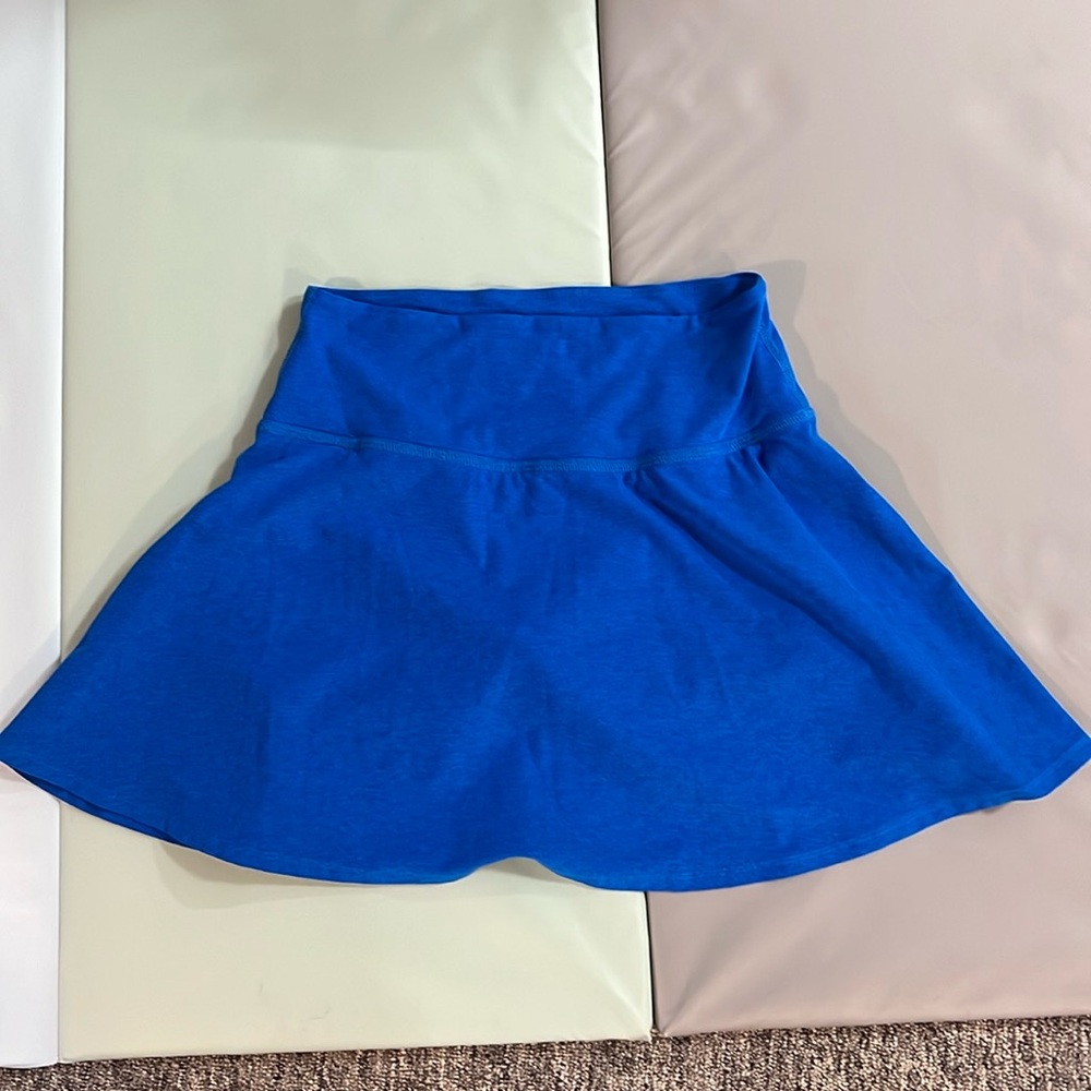 Beyond Yoga Royal Blue Skater Skirt